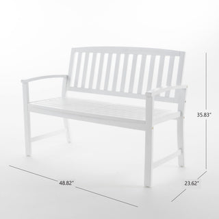 Farmhouse Style Loja Bench Indoor / Outdoor