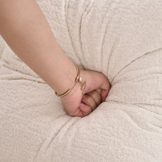 4 Seater Sofa With Fabric, 30D, 60 Hardness Full Sponge, 4 Pillow For Living Room, Home Furniture Sleeper Sectional Sofa For Apartment