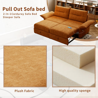 Sofa Bed With Convertible Design, Living Room Furniture