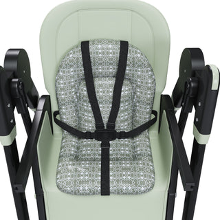 Convertible Baby High Chair To Rocker With 5 Point Harness