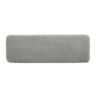 Contemporary Ottoman With Foam Cushion And Durable Upholstery