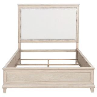 Wedner - Queen Panel Bed - Oak
