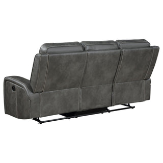 Mckinley - 3 Piece Reclining Sofa Set - Gray