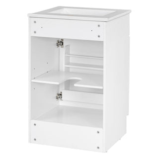 Bathroom Vanity With Sink, Cabinet With Adjustable Shelf
