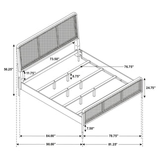 Stevie - Panel Bed