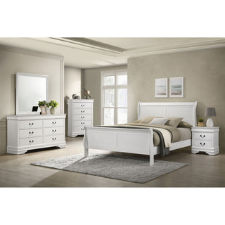 5 Drawer Bedroom Chest - White