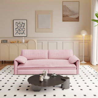 Queen Pull Out Sofa Bed With Side Storage