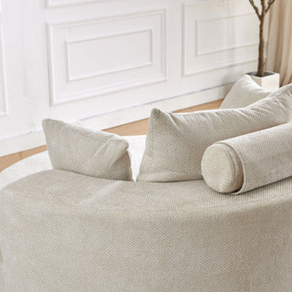 Swivel Chair With Rotating Base For Living Room