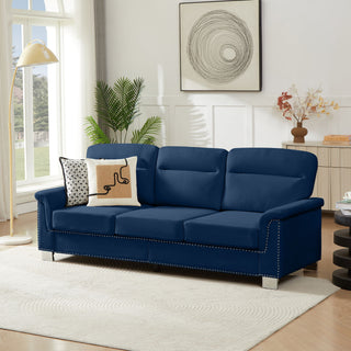 3 Seater Elegant Stationary Sofa