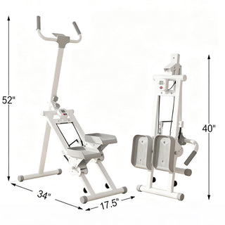 Stair Stepper Machine, Vertical Climber Exercise Equipment With LSD Display