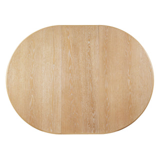 Extendable Oval Dining Table With Leaf