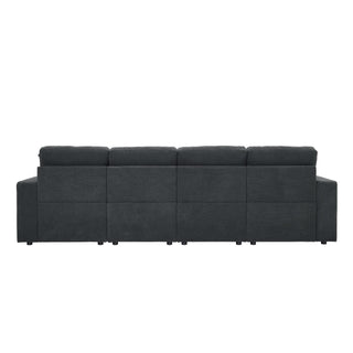 Sectional With 2 Ottomans