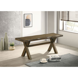 Knotty - Dining Bench - Brown