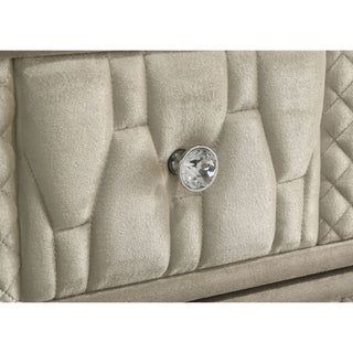 Mika - 8 Drawer LED Dresser And Mirror Set - Ivory