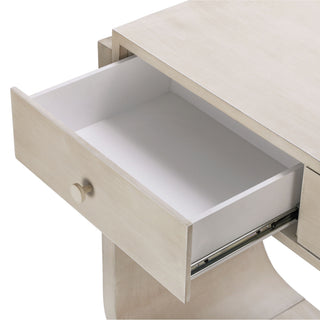 Console Table With 3 Drawers, Display Shelf