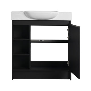 Freestanding Bathroom Vanity With Sink, Soft Close Door