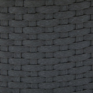 Modern Swivel Wicker Lounge Chair With Round Design