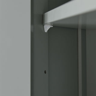 Bathroom Cabinet Triangle Corner Storage Cabinet With Adjustable Shelf Modern Style