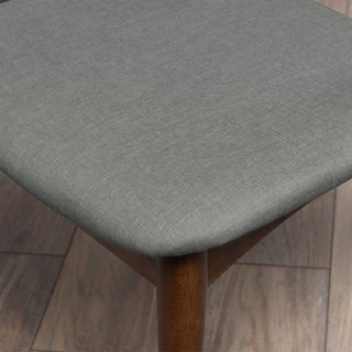 Retro Dining Chairs With Ergonomic Back (Set of 2)