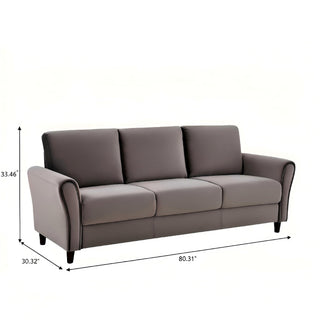 Patricia - Curved Arm 3 Seater Sofa