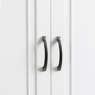 Bathroom Storage Cabinet With Doors And Drawer, Adjustable Shelf