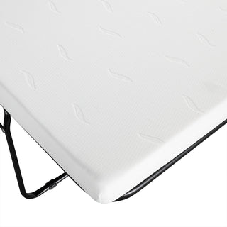 Twin Size Folding Ottoman Sleeper Bed With Mattress Convertible Guest Bed