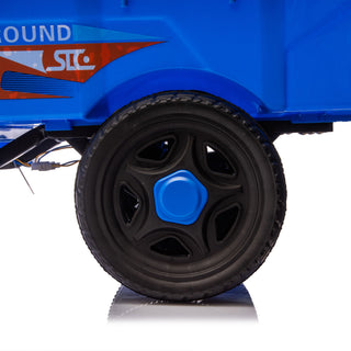 12V Kids Electric 3 Wheel Cargo Truck With LED Lights & Music