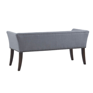 Elegant Design Bench Upholstery, Solid Wood Frame