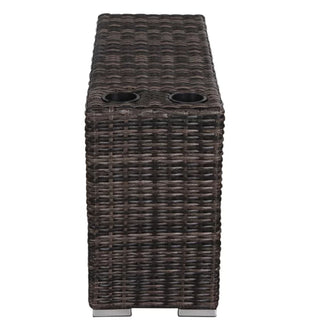 Stylish Rattan Wicker Person Seating Group With Premium Sunbrella Cushions Perfect For Outdoor Entertaining