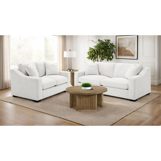 Chelan - Upholstered Track Arm Sofa Set With Curved Arms