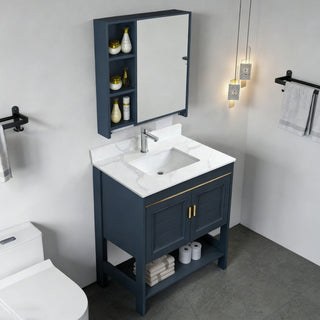 Bathroom Vanity Top With Undermount Single Bowl Sink