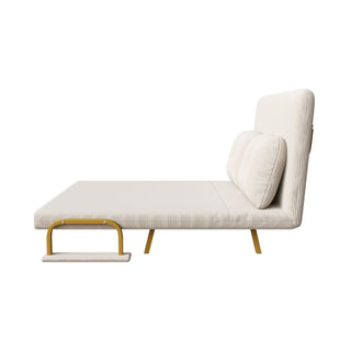 5 In 1 Convertible Sofa Bed For 2 With Adjustable Backrest
