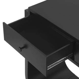 Console Table With 3 Drawers, Display Shelf