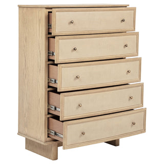 Kimpton - 5 Drawer Bedroom Chest - Beige