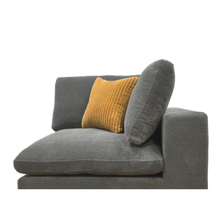 Custom Configuration Modular Sectional & Toss Pillows