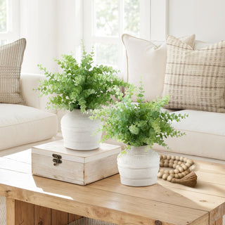 Eucalyptus Grass Artificial Plant (Set of 2) - Green