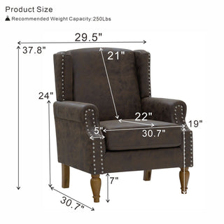 Decorative Chair With Stud Detailing