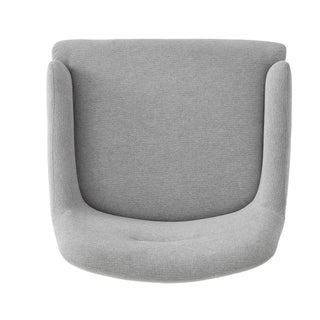Modern Elegance Accent Chair With Curved Backrest