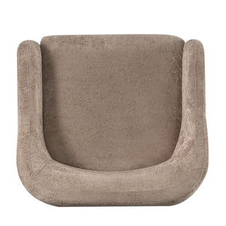 Modern Accent Chair With Recessed Arms And Tight Back
