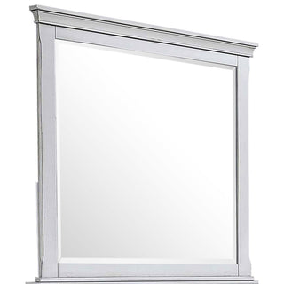Lockeford - 5 Drawer Dresser With Mirror - White