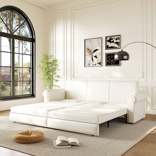 Chesterfield Sofa & Pull Out Bed