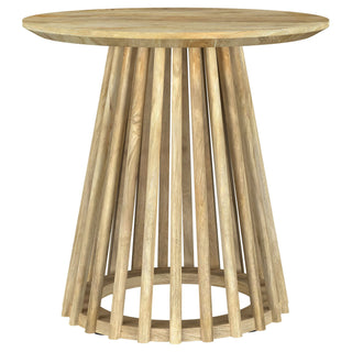 Diana - 2 Piece Round Coffee And End Table Set - Natural
