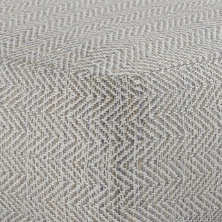 Nate - Handcrafted Square Pouf