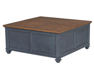 Lift-Top Coffee Table - Blue