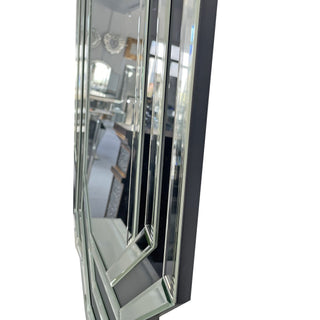 Diamond Wall Mirror - Silver