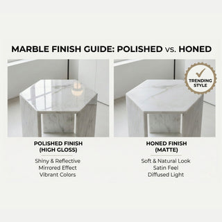 Modern Minimalist Hexagon Side Table