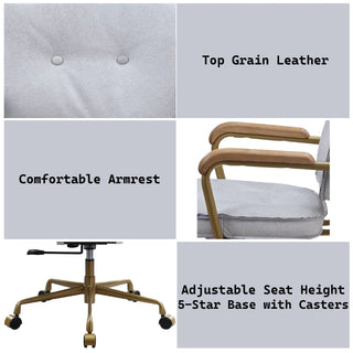 Siecross - Top Grain Office Chair