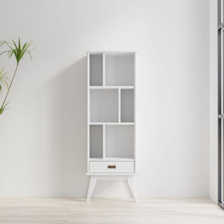 Draper - Mid Century Wide Bookcase And Storage Unit