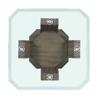 Dapper - Square End Table - Gray