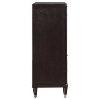 Niguel - 5 Drawer Chest Storage Furniture - Brown